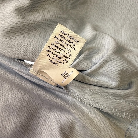 LC Lauren Conrad Light Blue Lace Tunic - Picture 6 of 16